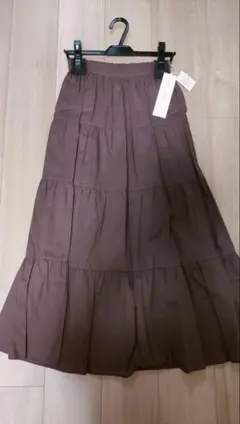 ティアードスカート ロングスカート