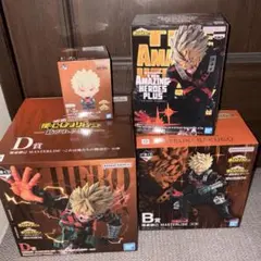 爆豪勝己 フィギュア 4点セット 1番くじ SOFVICちゅ