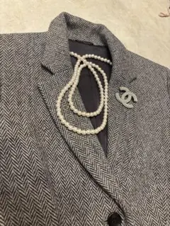 ノーカラージャケット テーラードジャケット