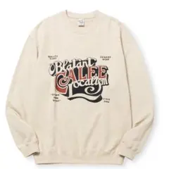 CALEE BL LOGO CREW NECK SWのサムネイル