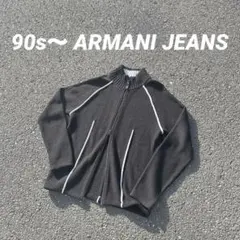 drivers knit 90s 〜 ARMANI JEANS 2way zipのサムネイル