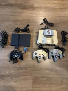 Nintendo 64とPS2セット