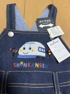 新品タグ付きサンリオ80〜95cmデニムオーバーオール