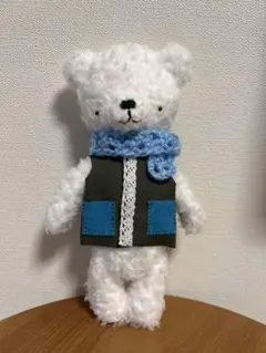ハンドメイド　あみぐるみ　クマさん