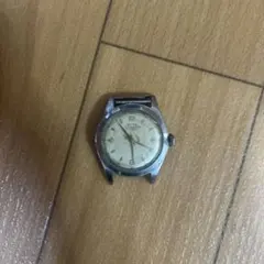 1950年ETTA 17石機械式手巻き時計 アイボリー文字盤