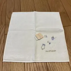 る　様専用⭐︎JILL STUART 刺繍ハンカチ ホワイト