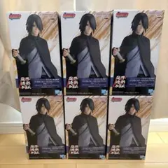 NARUTO 忍界造形列伝　BORUTO うちはサスケ　フィギュア 6体セット