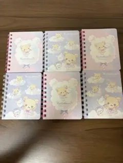 リラックマ コリラックマ メモ帳 6冊セットのサムネイル