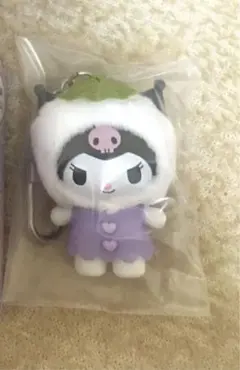 サンリオ ちびっとも シークレットキーホルダー 和菓子　クロミ