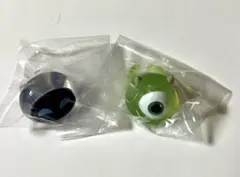 ピクサー　ファッションリング　ガチャ　ロイヤルクリア　マイク　イヴ