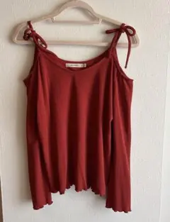 MOUSSY オフショルダー長袖トップス