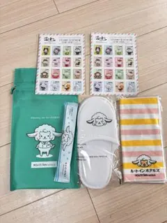 ルートインホテル　キッズアメニティー&切手風シール