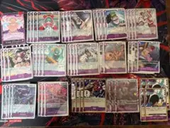 ワンピースカード 青紫ルフィデッキ パラレル リーダー プロモ ナミ