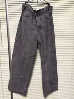 GU グレー デニムパンツ