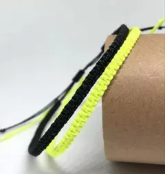 【オーダー受付中】ペア　ミサンガ　 ❤︎2本セット❤︎ ブレスレット　アンクレット