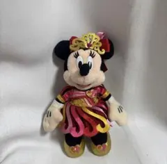 ミニーマウス ぬいぐるみバッジ