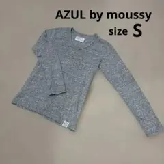 AZUL by moussy Vネックカットソー サイズS