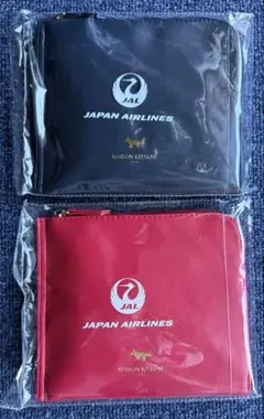 JAL ビジネスクラス アメニティ トラベルポーチ 2個セット