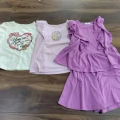 【値下げ】女の子半袖Tシャツ サイズ110 まとめ売り