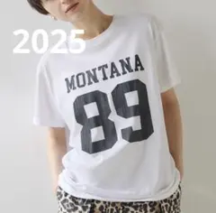 セール‼️ウィムガゼットMONTANA 89 ホワイト Tシャツのサムネイル