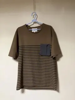 アーノルドパーマー ボーダー切替Tシャツ
