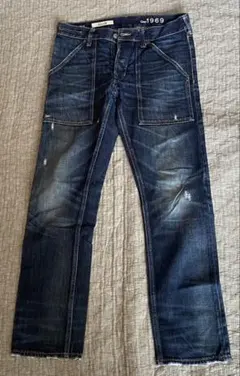 Gap 1969 スリムデニム 30/30 ダメージ加工