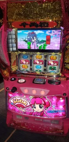 ♪パチスロ実機　スマスロ　吉宗　姫パネル　ユニット・バイブスイッチ付き♪のサムネイル