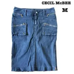 CECIL McBEE タイトスカート ブラック Mサイズのサムネイル