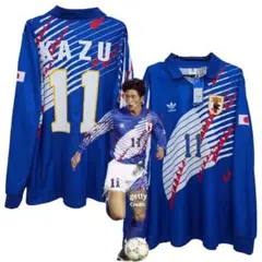 日本代表 ドーハ復刻 名波選手ネームナンバー入りユニフォーム 新品未使用タグ付き 日本代表 ドーハ復刻 名波選手ネームナンバー入りユニフォーム 新品未