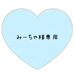 みーちゃ様専用ページ⸜❤︎⸝じぇし