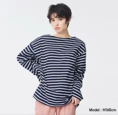 【新品未使用】GU ボーダービッグT