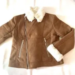 美品✨ LA TORRE 生地　ムートン風ショートコート