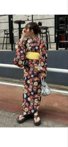 新品未使用☆ ハローサンフランシスコ 浴衣セット セパレートタイプ