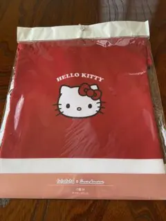 ハローキティ巾着 おしりシリーズ レトロ 赤 大きめサイズ 新品 未使用