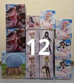 【最新プライズ】フィギュアまとめ売り　まどマギ　薬屋のひとりごと【12体セット】