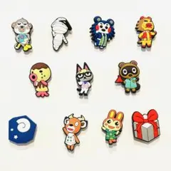 あつまれ 동물의 숲 ジビッツ クロックス 모동숲 ジャック 11個セット