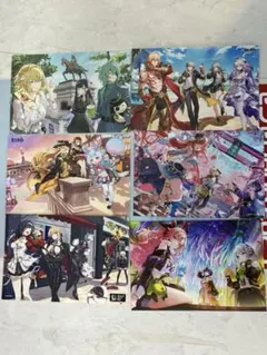 崩壊スターレイル A5クリアファイル まとめ売り 崩壊スターレイル スタレ オリジナルA5クリアファイル 全種