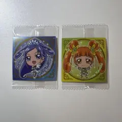 プリキュアシールウエハース3 キュアダイヤモンド、キュアロゼッタ　2枚セット