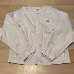 DANTON ダントン アイボリー ノーカラージャケット 36