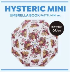 HYSTERIC MINI UMBRELLA BOOK 傘 60cm 2本セット 6/2発売HYSTERIC MINI UMBRELLA BOOK 傘 2本セット - メルカリ