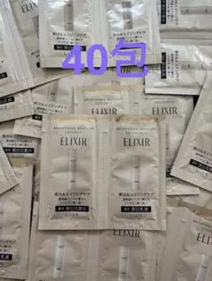 エリクシール ホワイト しっとりブライトニング ローション、エマルジョン　40包