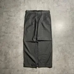 90s Givenchy ウールグレースラックス 無地 日本製 【W31】のサムネイル