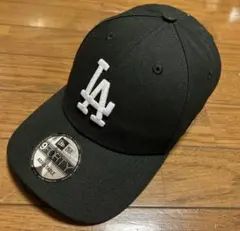 美品　ニューエラ　キャップ　9forty ブラック