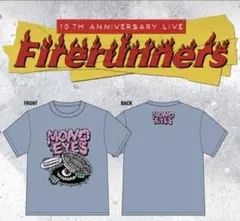 MONOEYES マンホールくんTシャツ アシッドブルー Mサイズ