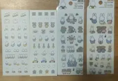 韓国　ミッフィー ダイソー DAISO ステッカー シール miffy