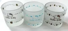 千趣会　Hello Kittyガラス製キャンドルホルダー