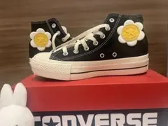 converseコンバース オールスター フラワーパッチ　ハイ 24.5cm