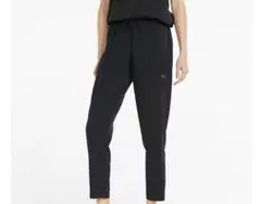 Puma ブラック スリムフィット ジャージパンツ
