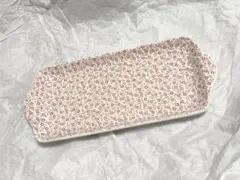 Burleigh バーレイ ピンクフェリシティサンドイッチプレートのサムネイル