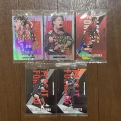 バレーボール男子日本代表 ウエハース メタリックプラカード